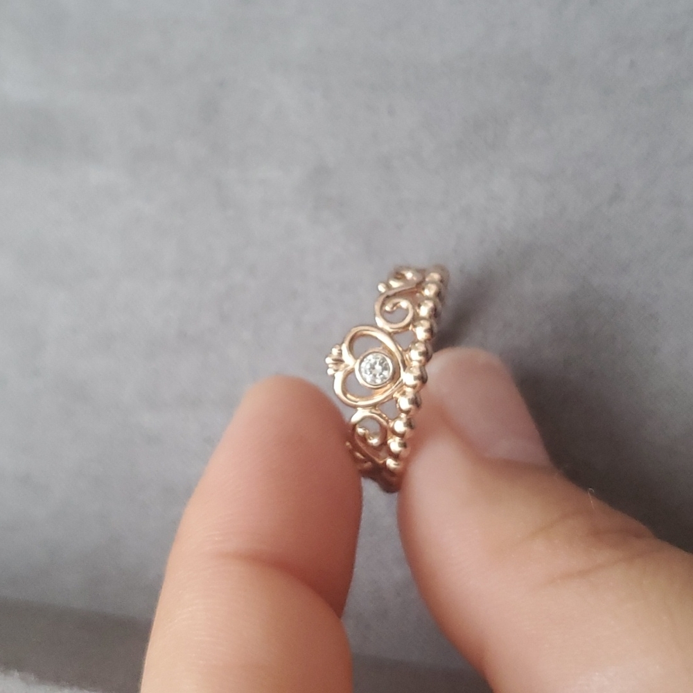 Pandora Princess Tiara Crown Ring